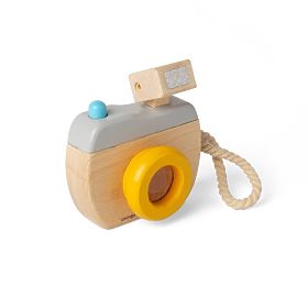 Bigjigs Toys Appareil photo en bois avec flash, Bigjigs Toys