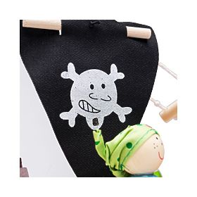 Bigjigs Toys Bateau Pirate avec Pirates