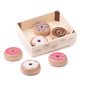 Bigjigs Toys Boîte avec donuts, Bigjigs Toys