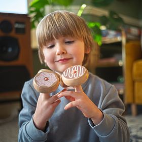 Bigjigs Toys Boîte avec donuts, Bigjigs Toys