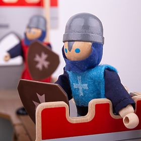 Bigjigs Toys Chevaliers Médiévaux