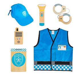 Bigjigs Toys Costume de policier