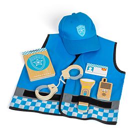 Bigjigs Toys Costume de policier