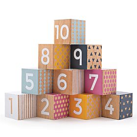 Bigjigs Toys Cubes didactiques chiffres