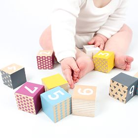 Bigjigs Toys Cubes didactiques chiffres