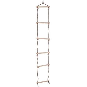 Bigjigs Toys Échelle de corde en bois