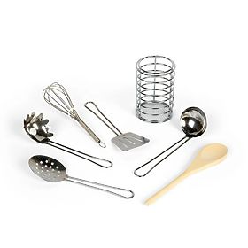 Bigjigs Toys Ensemble d'ustensiles de cuisine
