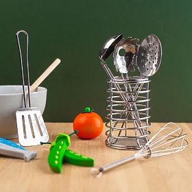 Bigjigs Toys Ensemble d'ustensiles de cuisine