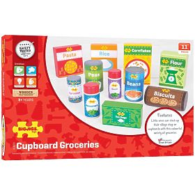 Bigjigs Toys Ensemble de denrées non périssables, Bigjigs Toys