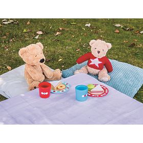 Bigjigs Toys Ensemble de goûter à pois