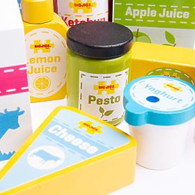 Bigjigs Toys Ensemble de produits frais