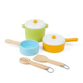 Bigjigs Toys Ensemble de vaisselle 7 pièces