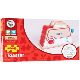 Bigjigs Toys Grille-pain en bois à pois