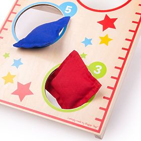 Bigjigs Toys Jeu de lancer d'oreillers