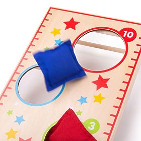 Bigjigs Toys Jeu de lancer d'oreillers