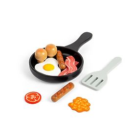 Bigjigs Toys Petit-déjeuner à la poêle, Bigjigs Toys
