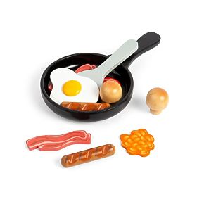 Bigjigs Toys Petit-déjeuner à la poêle, Bigjigs Toys
