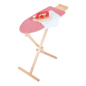 Bigjigs Toys Planche à repasser en bois avec fer - emballage endommagé