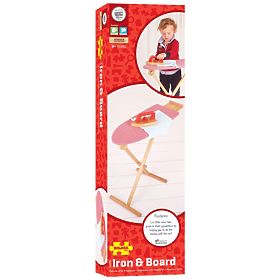Bigjigs Toys Planche à repasser en bois avec fer - emballage endommagé