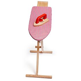 Bigjigs Toys Planche à repasser en bois avec fer - emballage endommagé