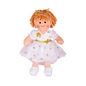 Bigjigs Toys Poupée en tissu Charlotte 28cm