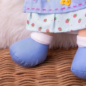 Bigjigs Toys Poupée en Tissu Grace 28 cm