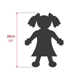 Bigjigs Toys Poupée en Tissu Jessika 28 cm