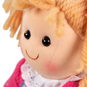 Bigjigs Toys Poupée en Tissu Maggie 34cm