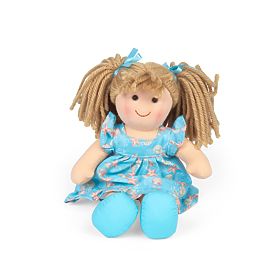 Bigjigs Toys Poupée en tissu Maisie - petite 25 cm