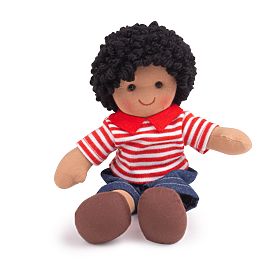 Bigjigs Toys Poupée en Tissu Otis 28 cm