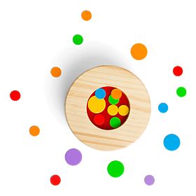 Bigjigs Toys Puces en bois