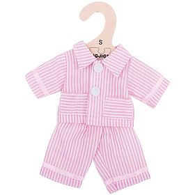 Bigjigs Toys Pyjama rose pour poupée 28 cm