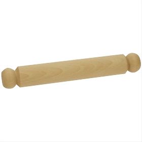 Bigjigs Toys Rouleau à pâtisserie en bois 20 cm, Bigjigs Toys