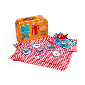Bigjigs Toys Service à thé dans une valise Londres