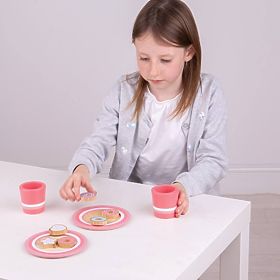 Bigjigs Toys Set de biscuits avec lait, Bigjigs Toys
