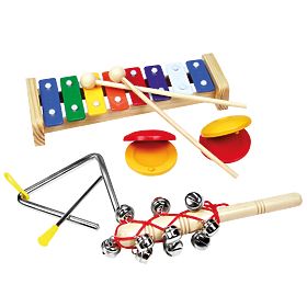 Bino Ensemble musical avec triangle
