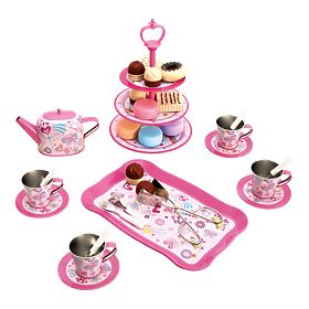 Bino Service à thé pour enfants et présentoir à pâtisseries, Bino