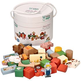 Blocs en bois - Aventure à la ferme