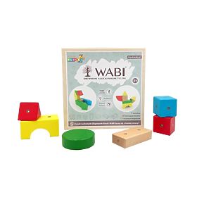 Blocs en bois et magnétiques WABI, 20 éléments