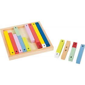 Blocs en bois pour apprendre à compter