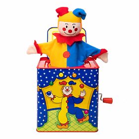 Boîte à musique Schylling avec clown
