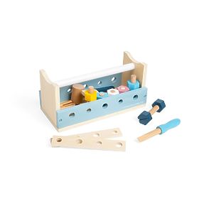 Boîte à outils 2 en 1 Bigjigs Toys