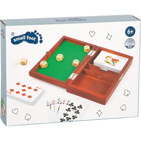 Boîte pour jeux de cartes et de dés
