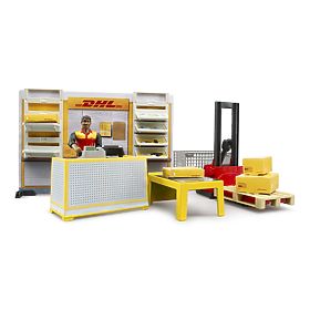 Bruder BWORLD Point Relais DHL avec accessoires