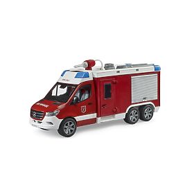 Bruder Camion de pompiers MB Sprinter avec module lumineux et sonore