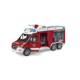 Bruder Camion de pompiers MB Sprinter avec module lumineux et sonore