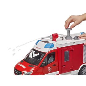 Bruder Camion de pompiers MB Sprinter avec module lumineux et sonore