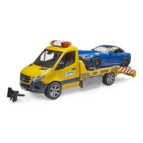 Bruder Camion de Remorquage MB Sprinter avec Voiture de Sport