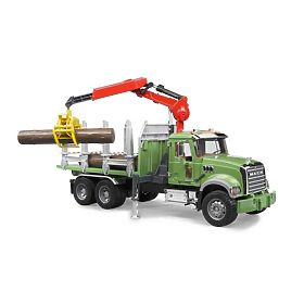 Bruder Camion MACK Granite transporteur de bois, Bruder