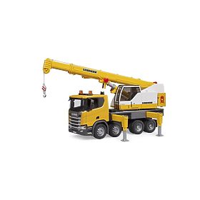Bruder Camion Scania avec grue Liebherr, Bruder